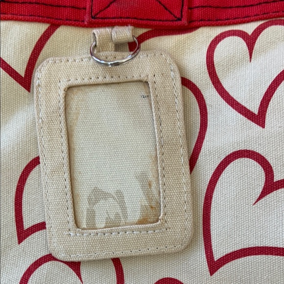 Betty Boop Red Heart Print Canvas Tote Bag Retro Y2K - Picture 11 of 16